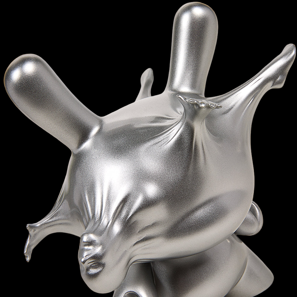 DCON 2022: Breaking Free 8" Resin Dunny by WHATSHISNAME - Metallic Silver Edition (Limited Edition)