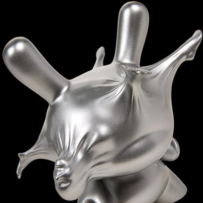 DCON 2022: Breaking Free 8" Resin Dunny by WHATSHISNAME - Metallic Silver Edition (Limited Edition)
