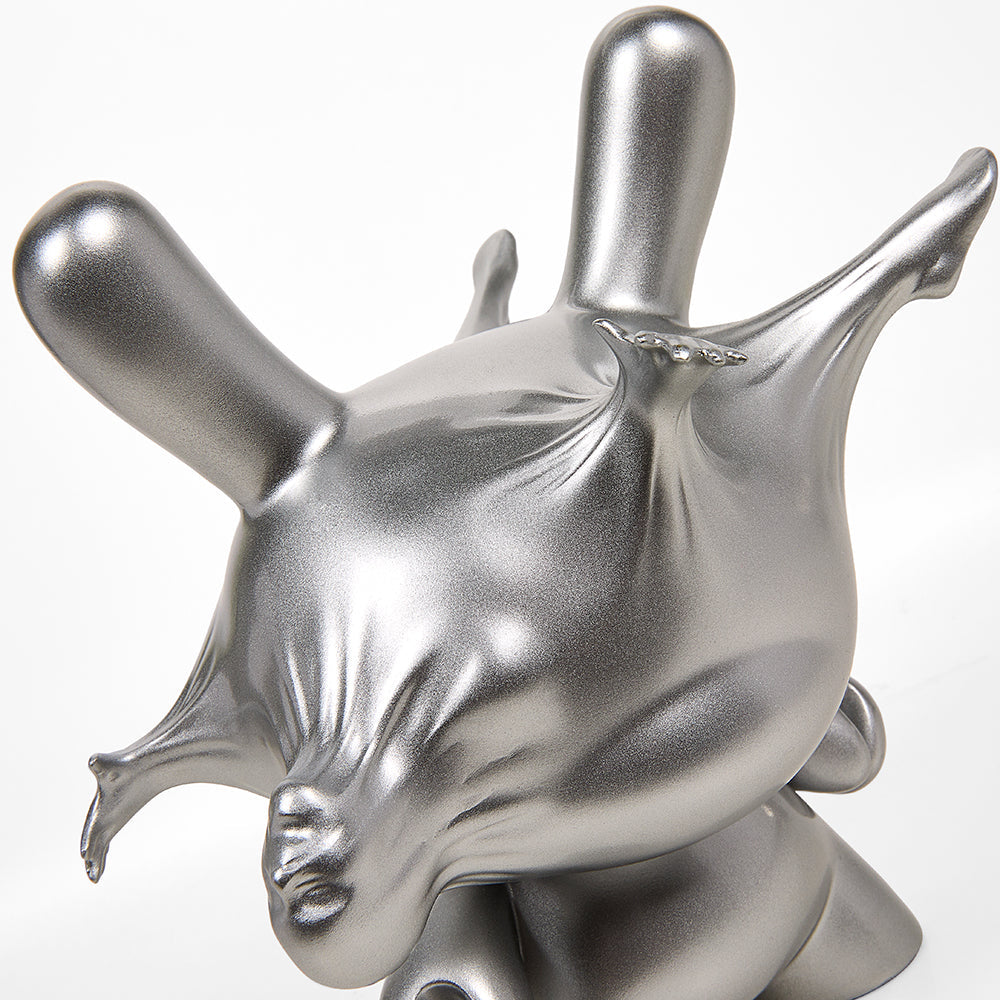 DCON 2022: Breaking Free 8" Resin Dunny by WHATSHISNAME - Metallic Silver Edition (Limited Edition)