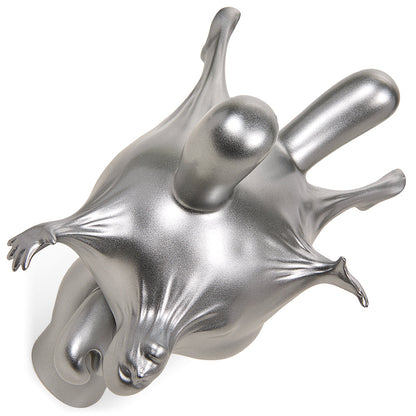 DCON 2022: Breaking Free 8" Resin Dunny by WHATSHISNAME - Metallic Silver Edition (Limited Edition)