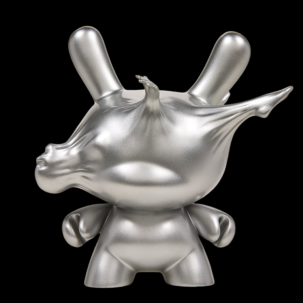 DCON 2022: Breaking Free 8" Resin Dunny by WHATSHISNAME - Metallic Silver Edition (Limited Edition)