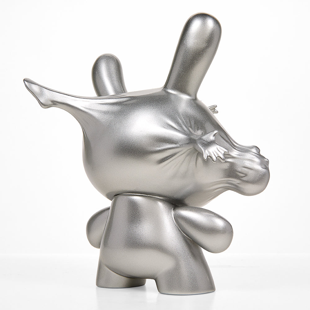 DCON 2022: Breaking Free 8" Resin Dunny by WHATSHISNAME - Metallic Silver Edition (Limited Edition)