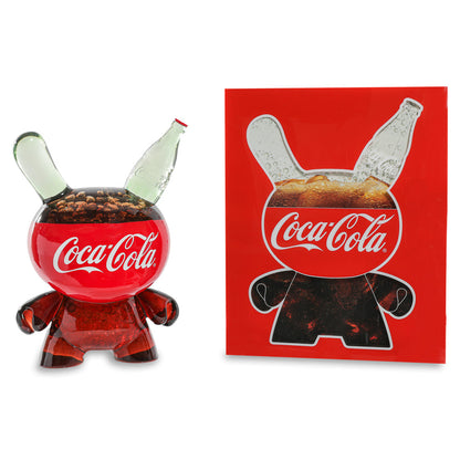 Kidrobot & Coca-Cola® 8" Resin Dunny Art Figure - Limited Edition of 1000 - SOLD OUT!