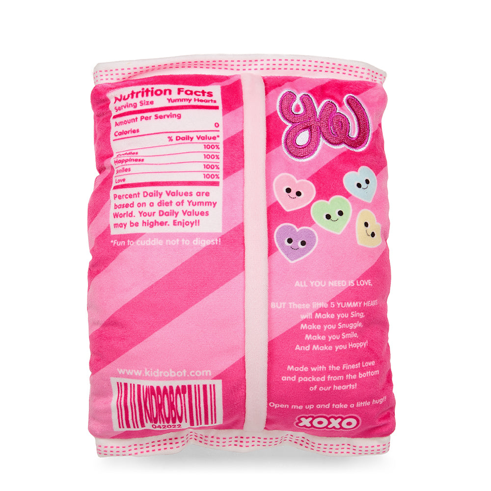 Yummy World Conversation Hearts 10" Interactive Plush