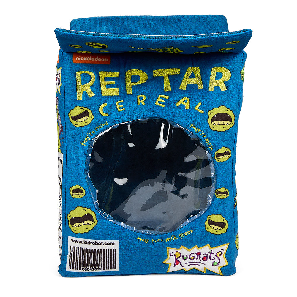Rugrats 10" Plush Interactive Reptar Cereal Box