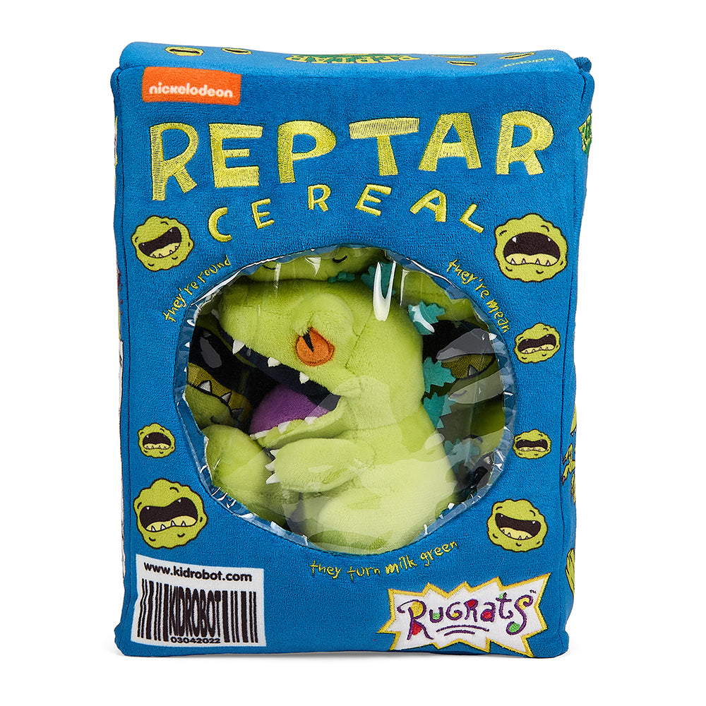 Rugrats 10" Plush Interactive Reptar Cereal Box