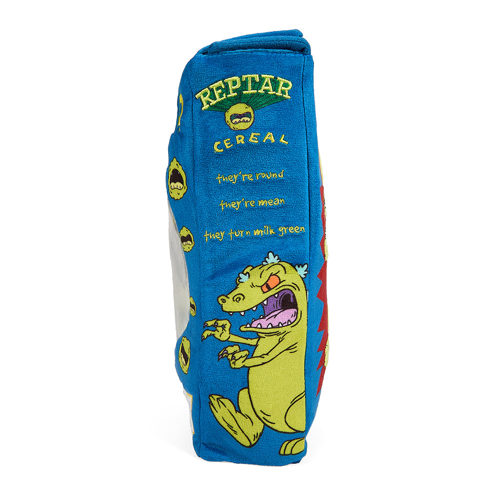 Rugrats 10" Plush Interactive Reptar Cereal Box