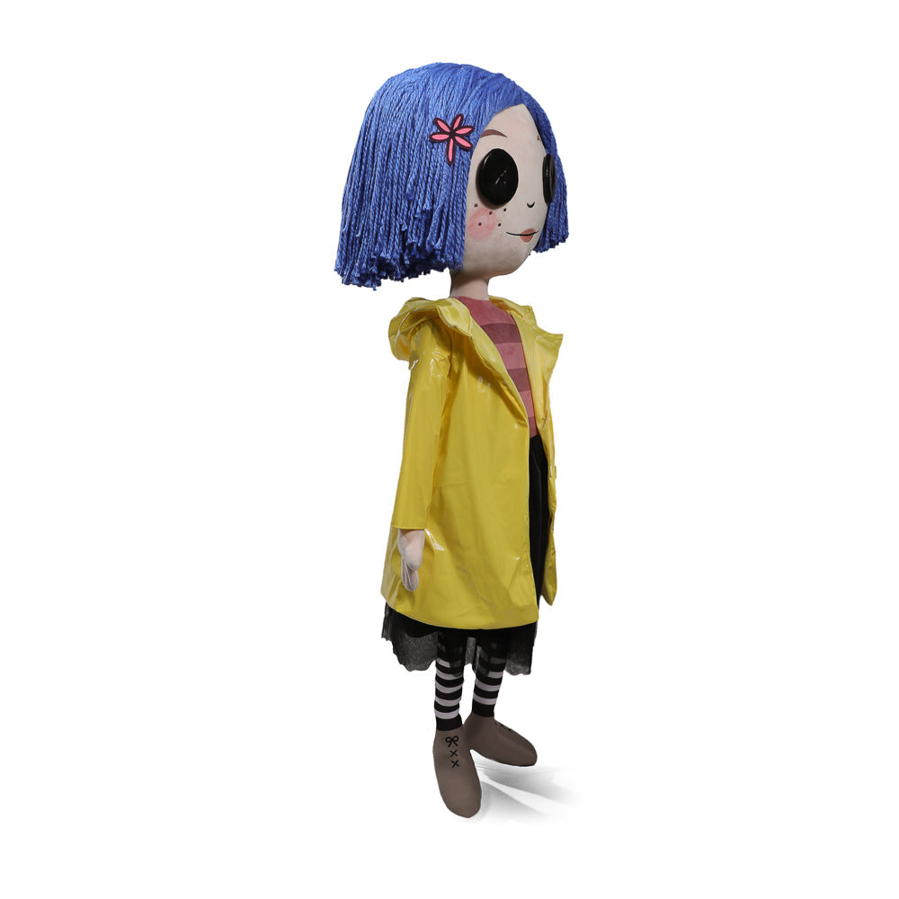 Coraline with Button Eyes 5-foot Life-Size Plush Doll