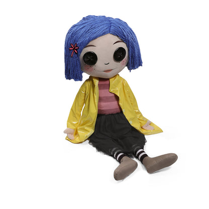 Coraline with Button Eyes 5-foot Life-Size Plush Doll