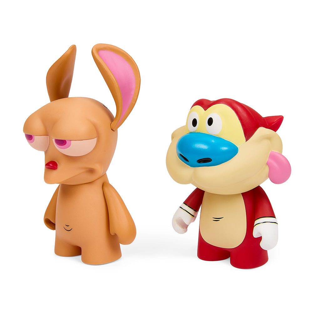 Ren & Stimpy 3" Vinyl Figure 2-Pack