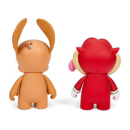 Ren & Stimpy 3" Vinyl Figure 2-Pack