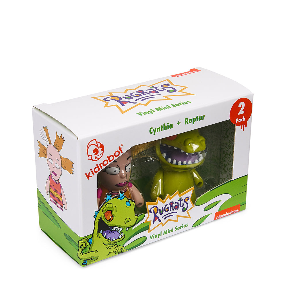 Rugrats Cynthia and Reptar 3" Vinyl Figure 2-Pack