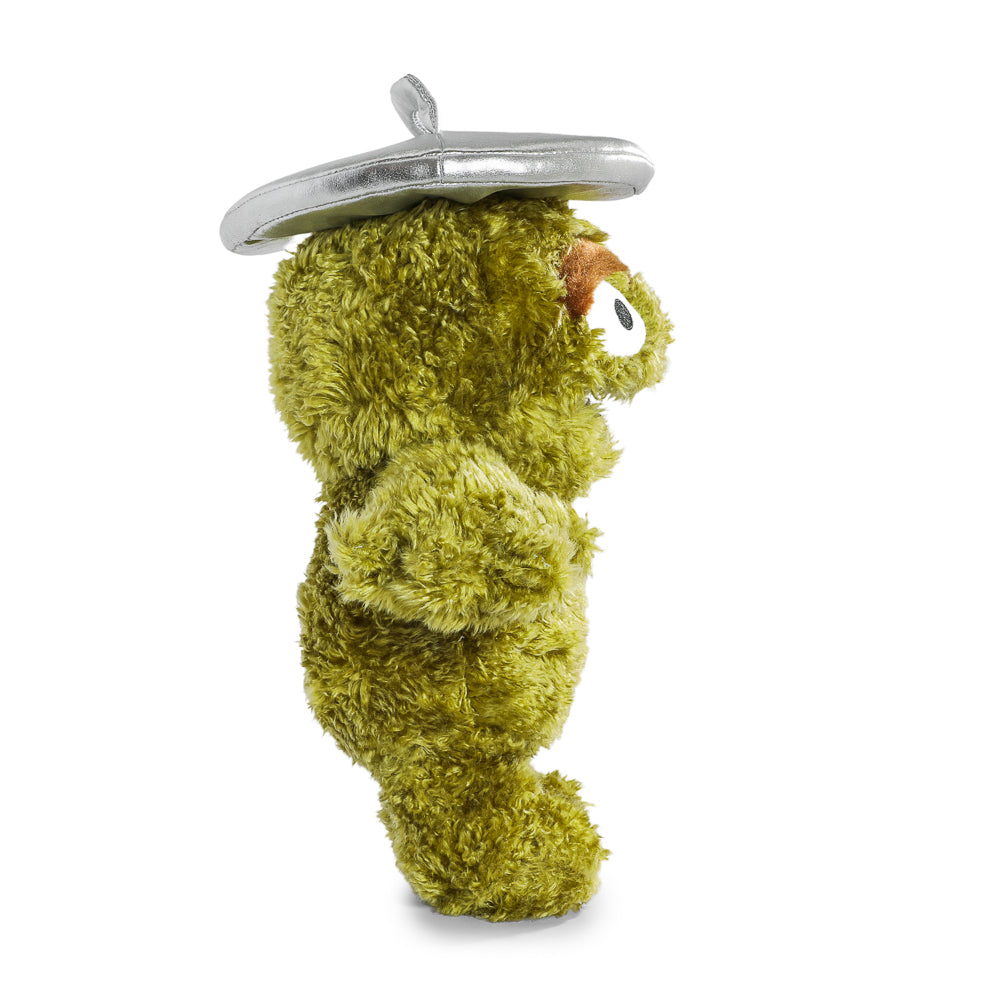 Sesame Street Oscar the Grouch in Trash Can Plush