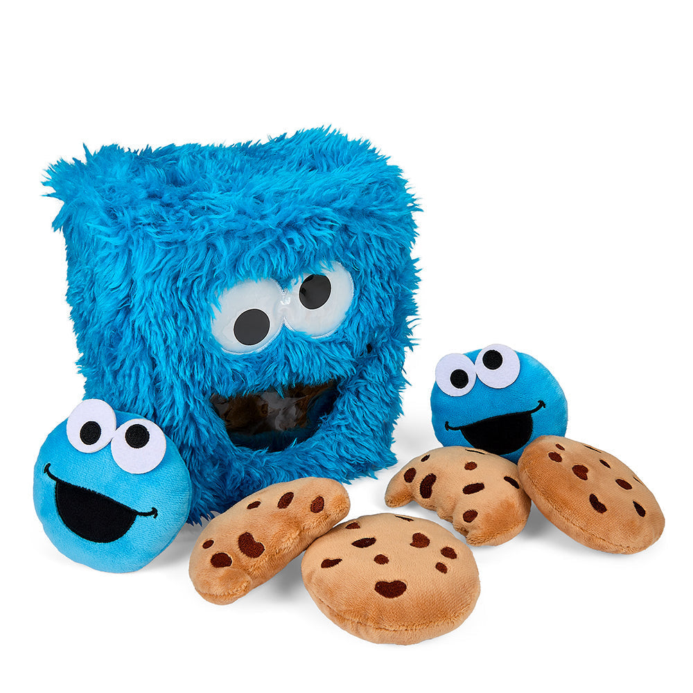 Sesame Street 8" Cookie Monster Interactive Plush Snack Bag