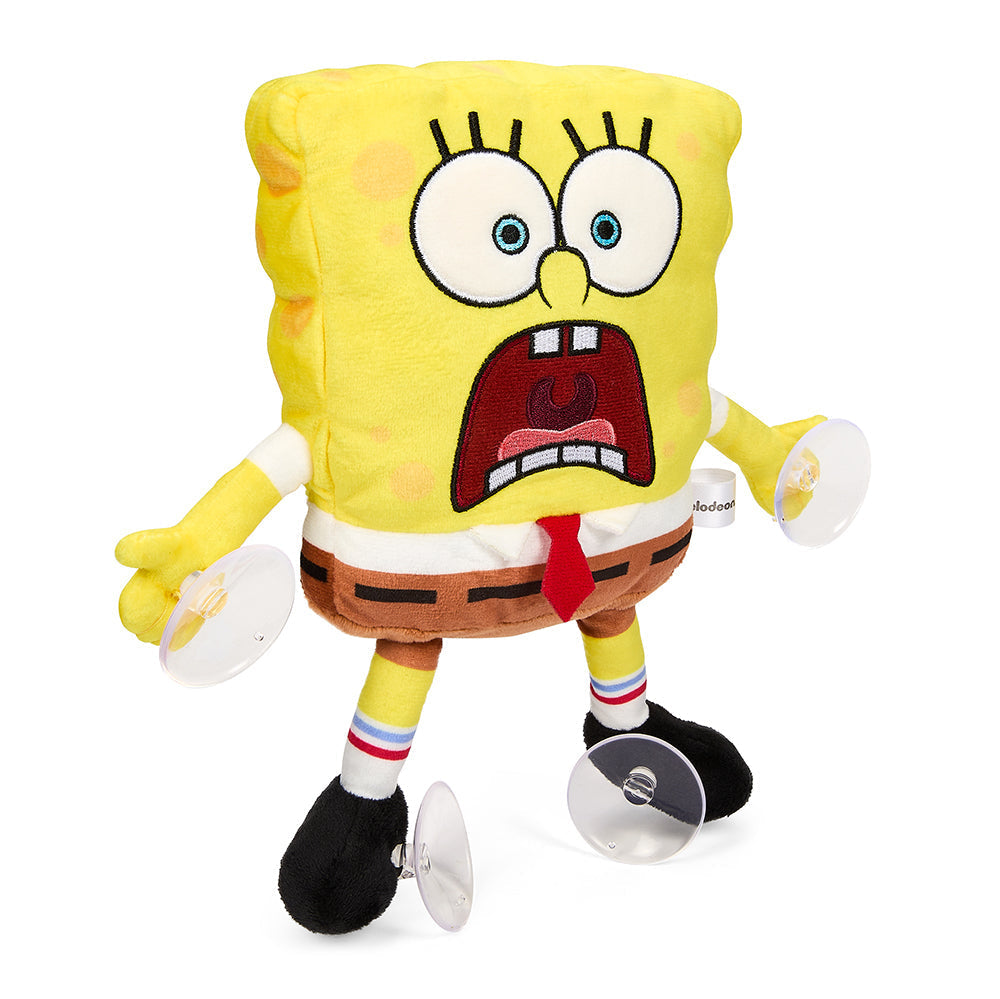 SpongeBob SquarePants - 8" Plush Window Clinger - Scared SpongeBob
