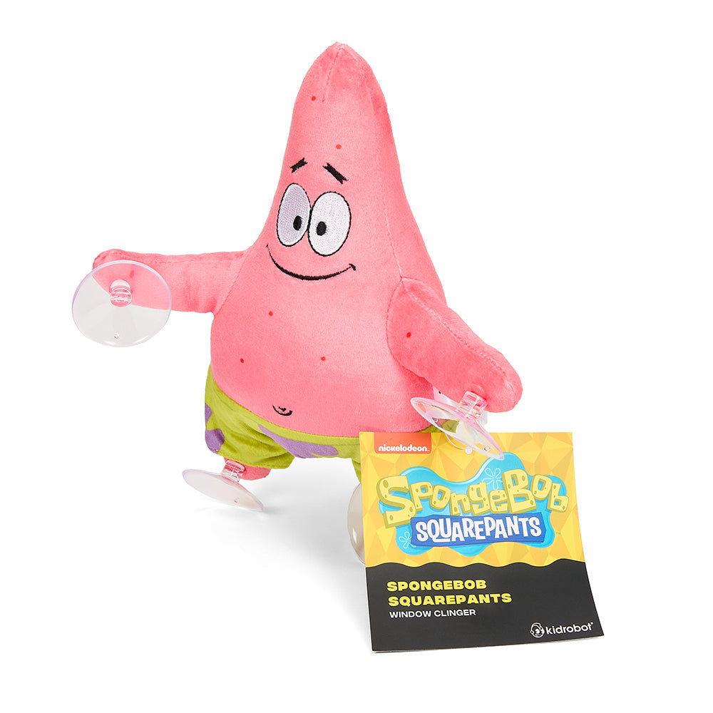 SpongeBob SquarePants - 8" Plush Window Clinger - Happy Patrick