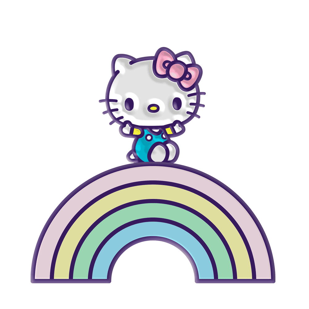 NYCC 2023: Hello Kitty® and Friends Kawaii Tokyo 1.5" Premium Pins and Lanyard Set (Limited Edition of 700)