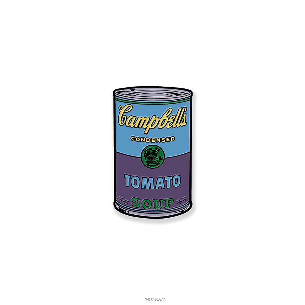Andy Warhol Deluxe Enamel Pins by Kidrobot