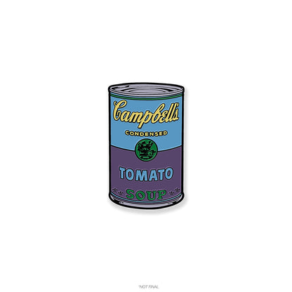 Andy Warhol Deluxe Enamel Pins by Kidrobot
