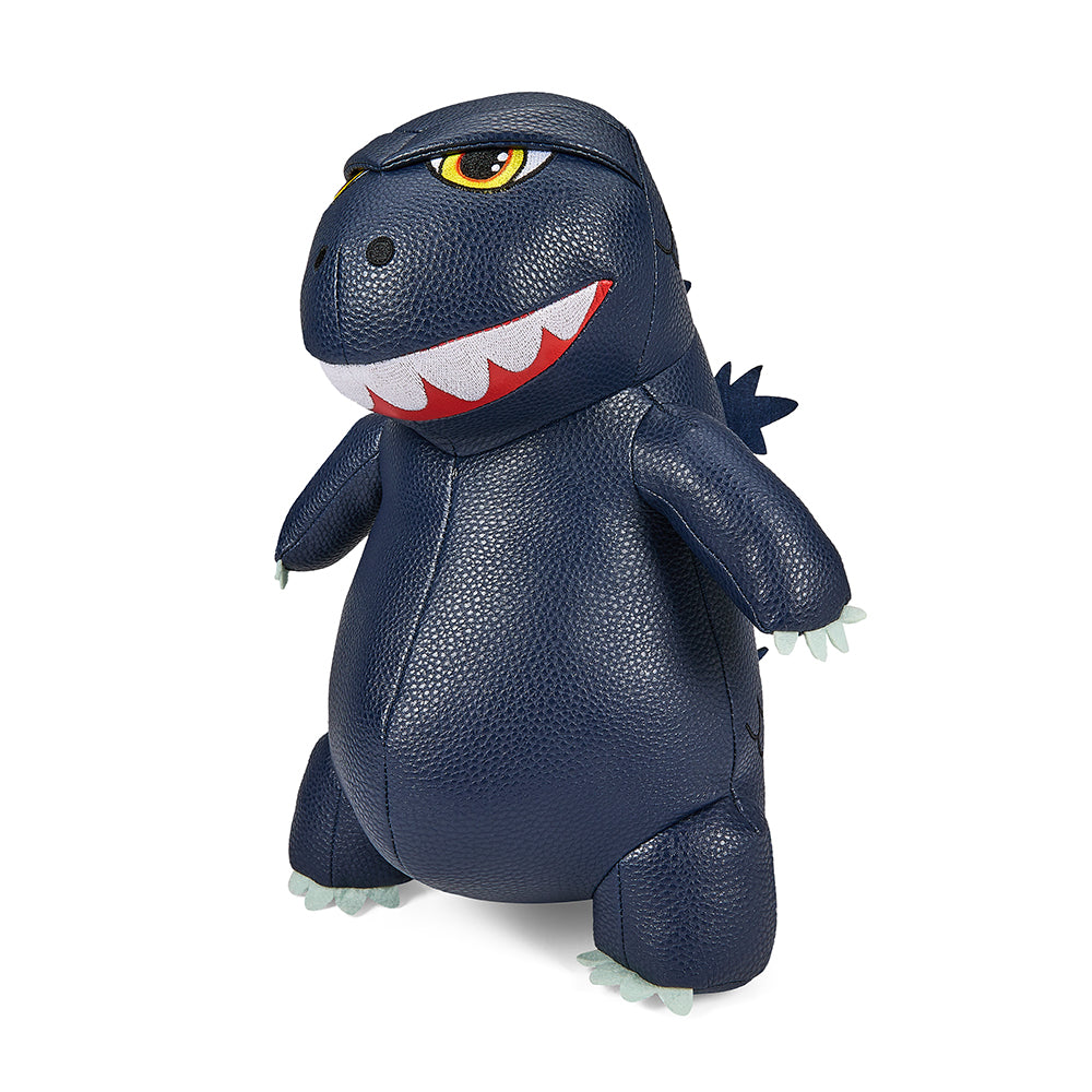 Godzilla 13" Premium Vegan Leather Plush - Blue Metallic Edition