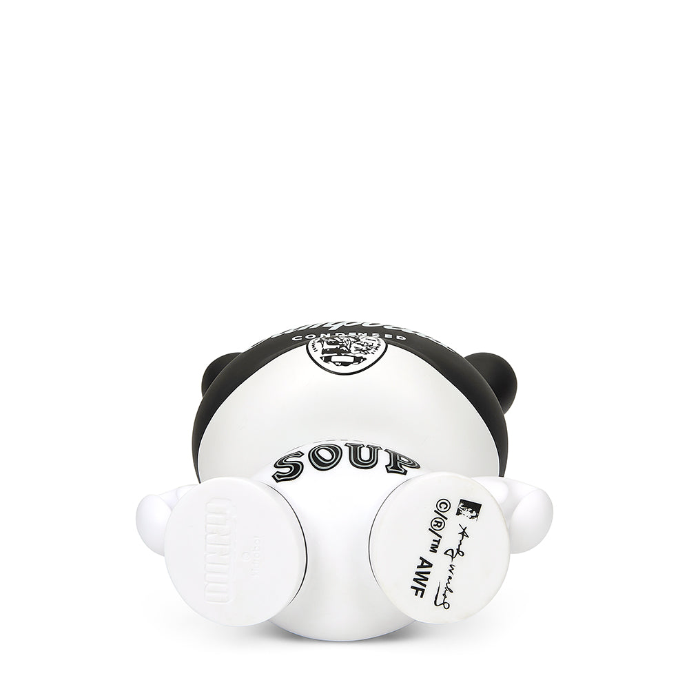 Andy Warhol 8" Campbell's Soup Masterpiece Dunny - Black and White Edition (Limited Edition of 500)