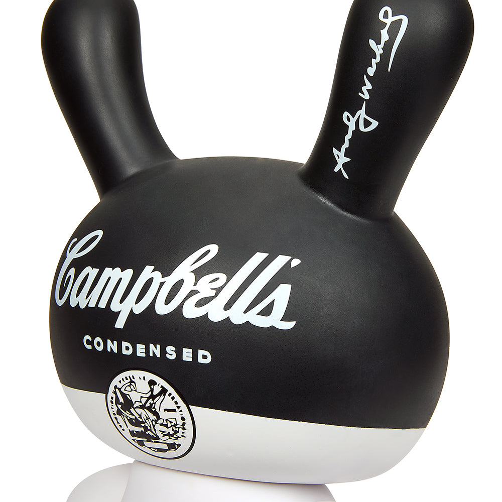 Andy Warhol 8" Campbell's Soup Masterpiece Dunny - Black and White Edition (Limited Edition of 500)