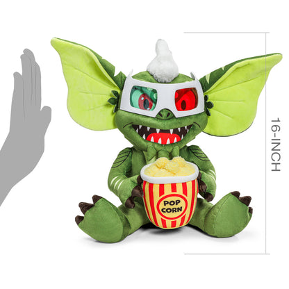 Gremlins Stripe with Popcorn 14.5" HugMe Plush with Shake-Action
