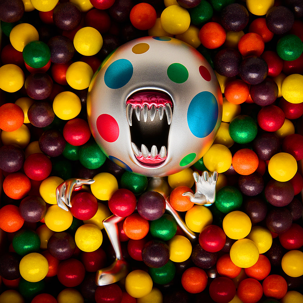 Metallic Breaker Candemon Art Figure by Alex Pardee – Kidrobot.com Exclusive – Limited Edition of 200