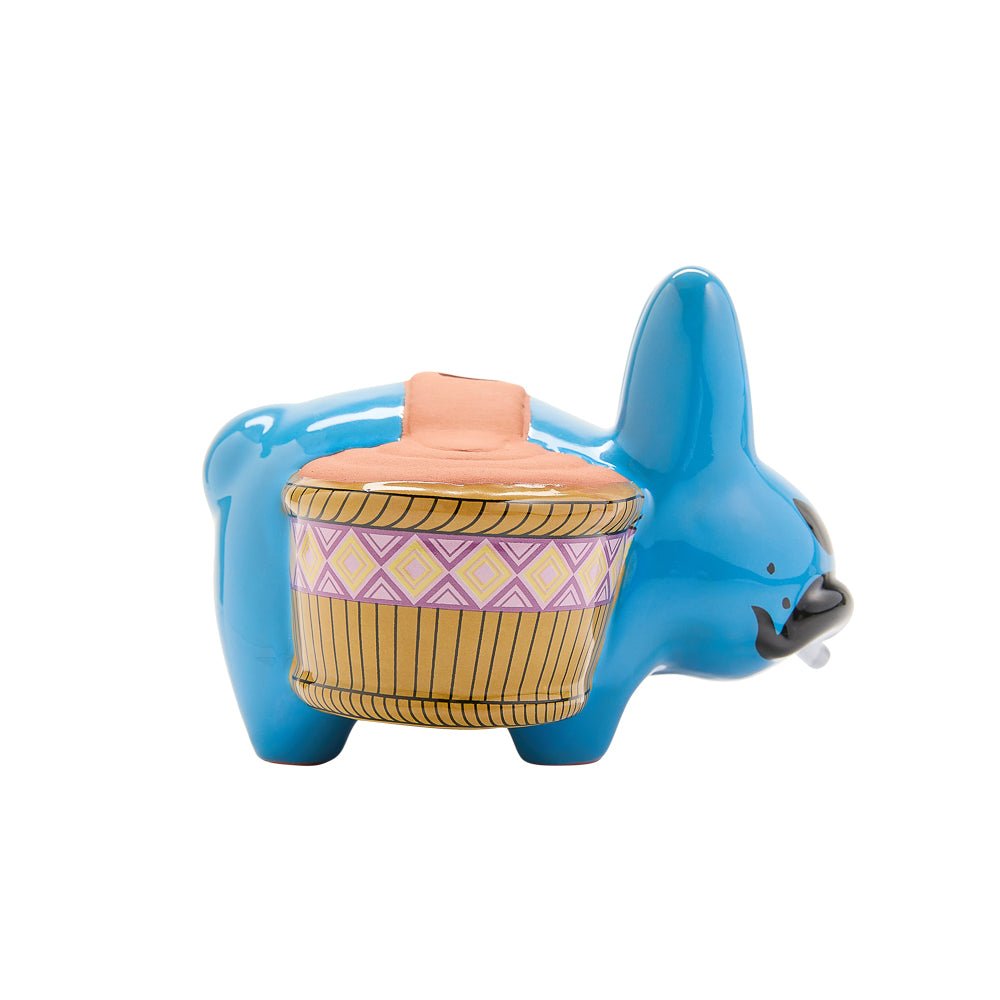 Chia Pet Smorkin’ Labbit - Smokin' Cool Blue & Red Edition Bundle (Limited Editions)