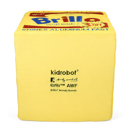 Andy Warhol 12” Yellow Brillo Box Giant Art Plush