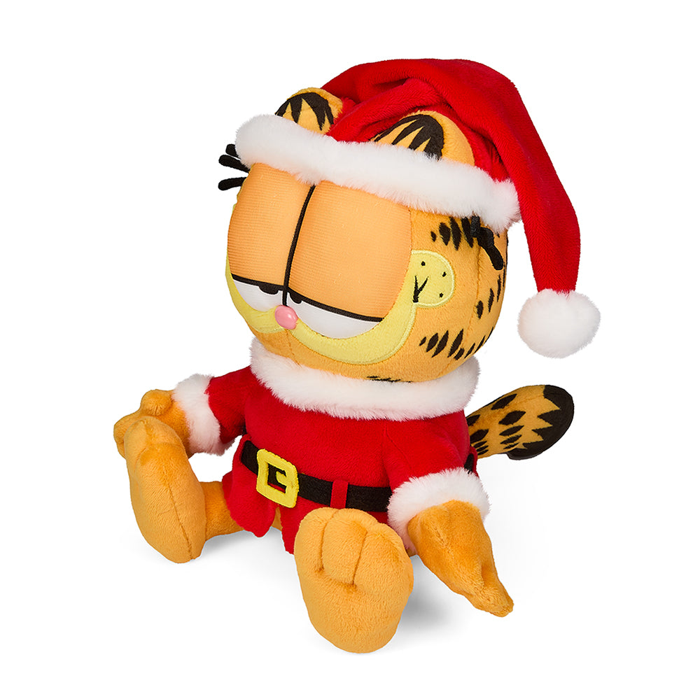 Santa Garfield Phunny Plush