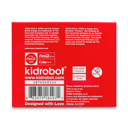 Kidrobot & Coca-Cola® 3" Resin Dunny Art Figure - SOLD OUT!