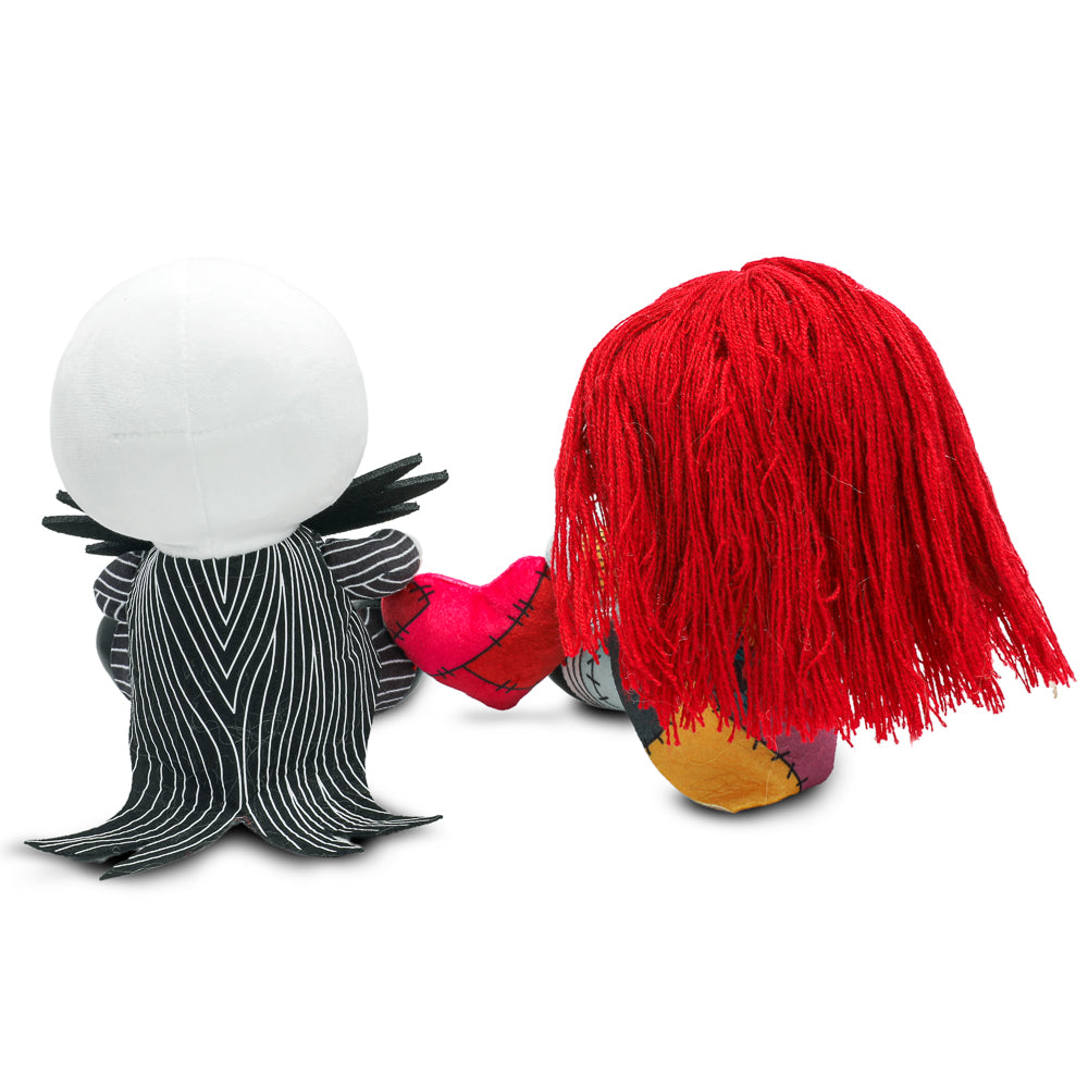 Disney's The Nightmare Before Christmas Jack & Sally with Heart Phunny Plush