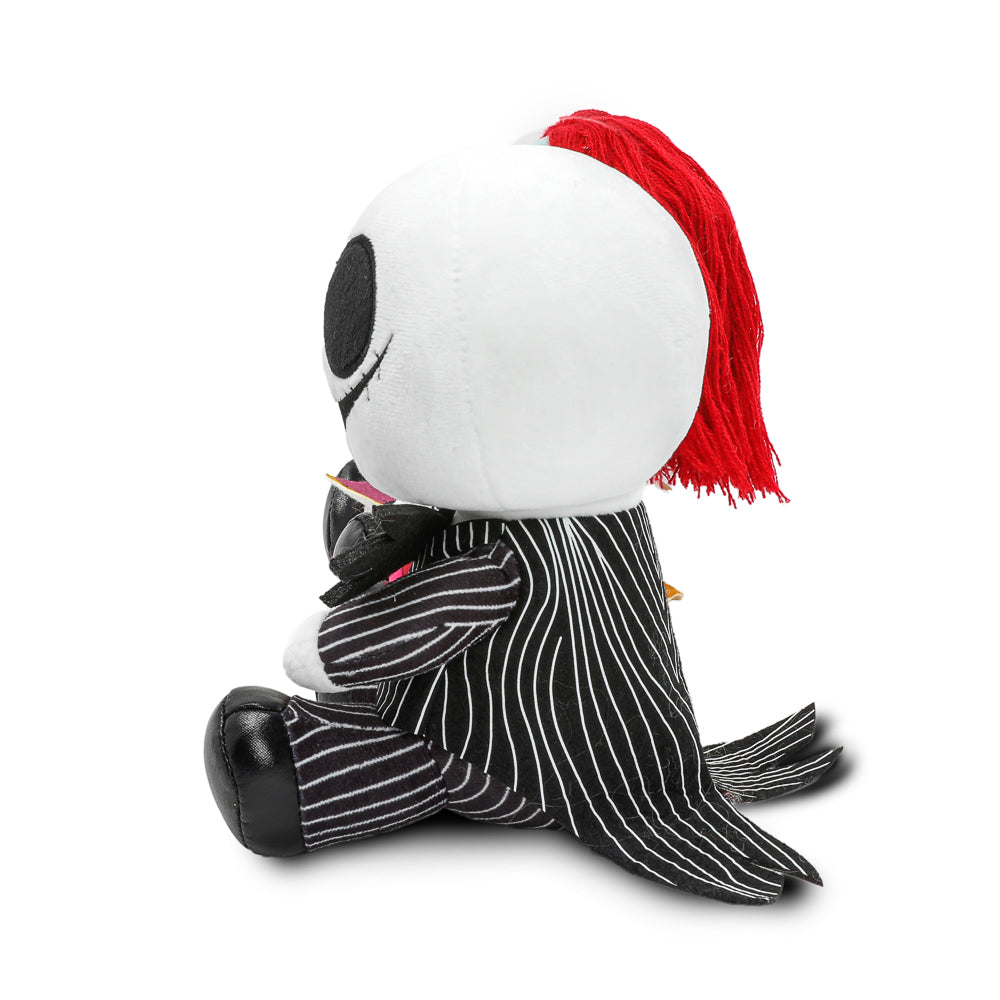 Disney's The Nightmare Before Christmas Jack & Sally with Heart Phunny Plush