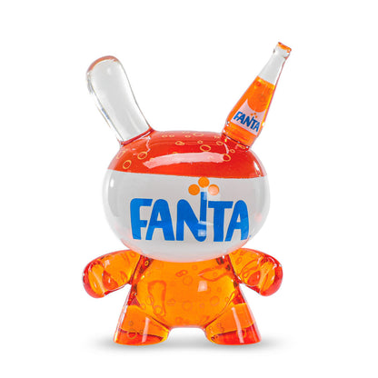 Kidrobot & Fanta® 3" Fanta Orange Resin Dunny Art Figure