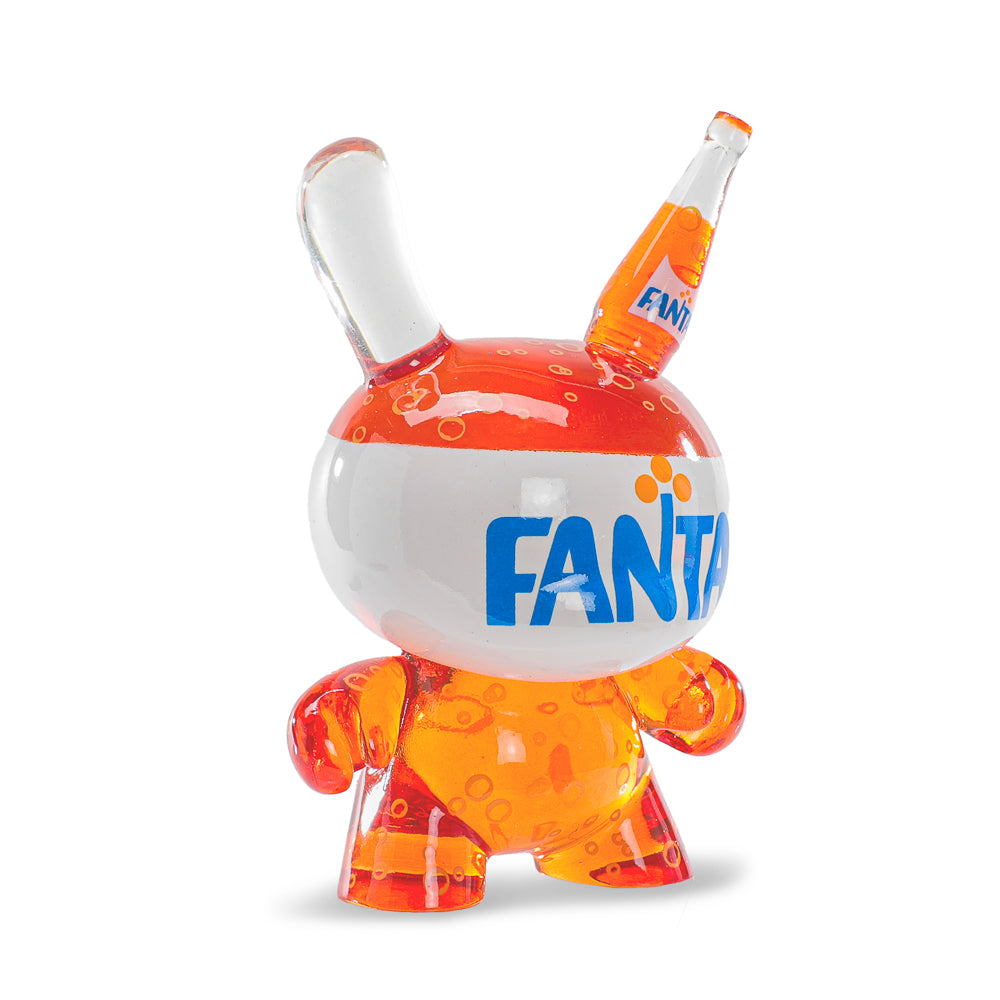 Kidrobot & Fanta® 3" Fanta Orange Resin Dunny Art Figure