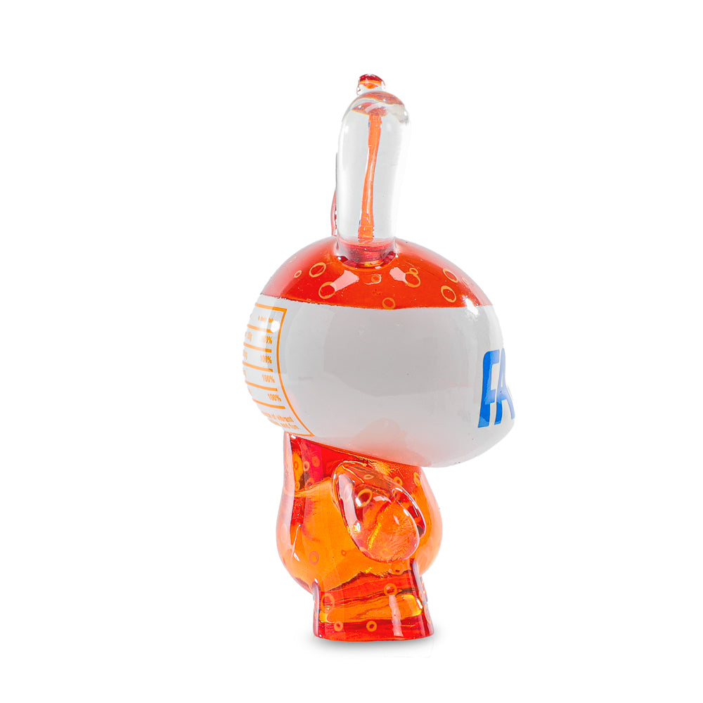 Kidrobot & Fanta® 3" Fanta Orange Resin Dunny Art Figure