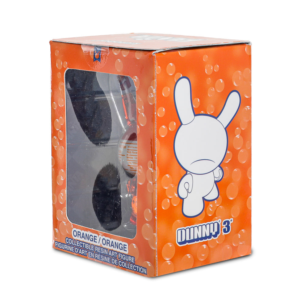 Kidrobot & Fanta® 3" Fanta Orange Resin Dunny Art Figure