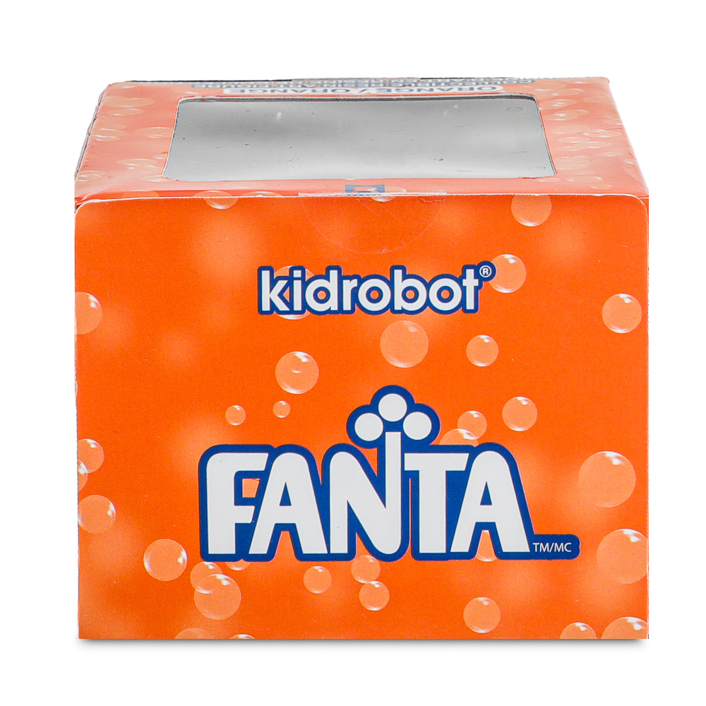 Kidrobot & Fanta® 3" Fanta Orange Resin Dunny Art Figure