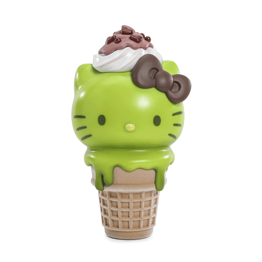 Hello Kitty® Ice Cream Cone Art Figure Bundle - Complete Collection (Limited Edition)