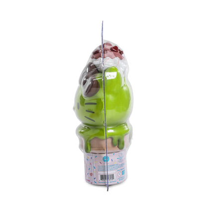 2025 CON EXCLUSIVE: Hello Kitty® Ice Cream Cone 6” Vinyl Art Figure – Glow-in-the-Dark Matcha with Chocolate Edition (Limited Edition of 500)