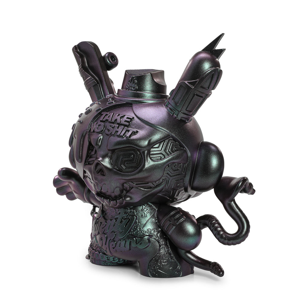 20th Anniversary Still Life Dunny 8" Art Figure by Tristan Eaton - Mystic Black Edition (Limited Edition of 300)