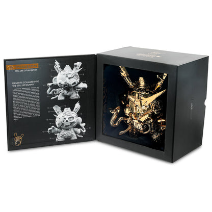DCON 2024: 20th Anniversary Still Life Dunny 8" Art Figure by Tristan Eaton - Montana Gold Edition (Limited Edition of 300)