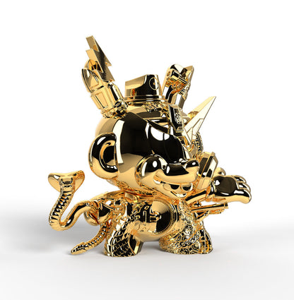 DCON 2024: 20th Anniversary Still Life Dunny 8" Art Figure by Tristan Eaton - Montana Gold Edition (Limited Edition of 300)