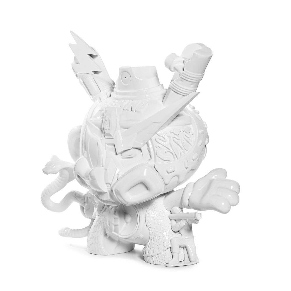 20th Anniversary Still Life Dunny 8" Art Figure - “Shock White” by Tristan Eaton