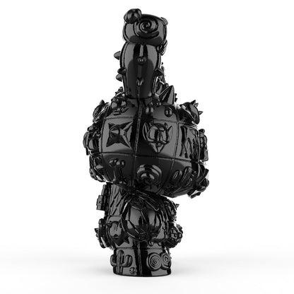 MONOLITH 8" Dunny Art Figures by ROBOT SODA - Complete Series Bundle - Jade, Onyx & Sangre Limited Editions