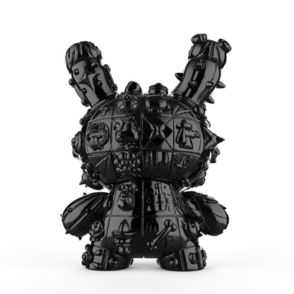 MONOLITH 8" Dunny Art Figures by ROBOT SODA - Complete Series Bundle - Jade, Onyx & Sangre Limited Editions