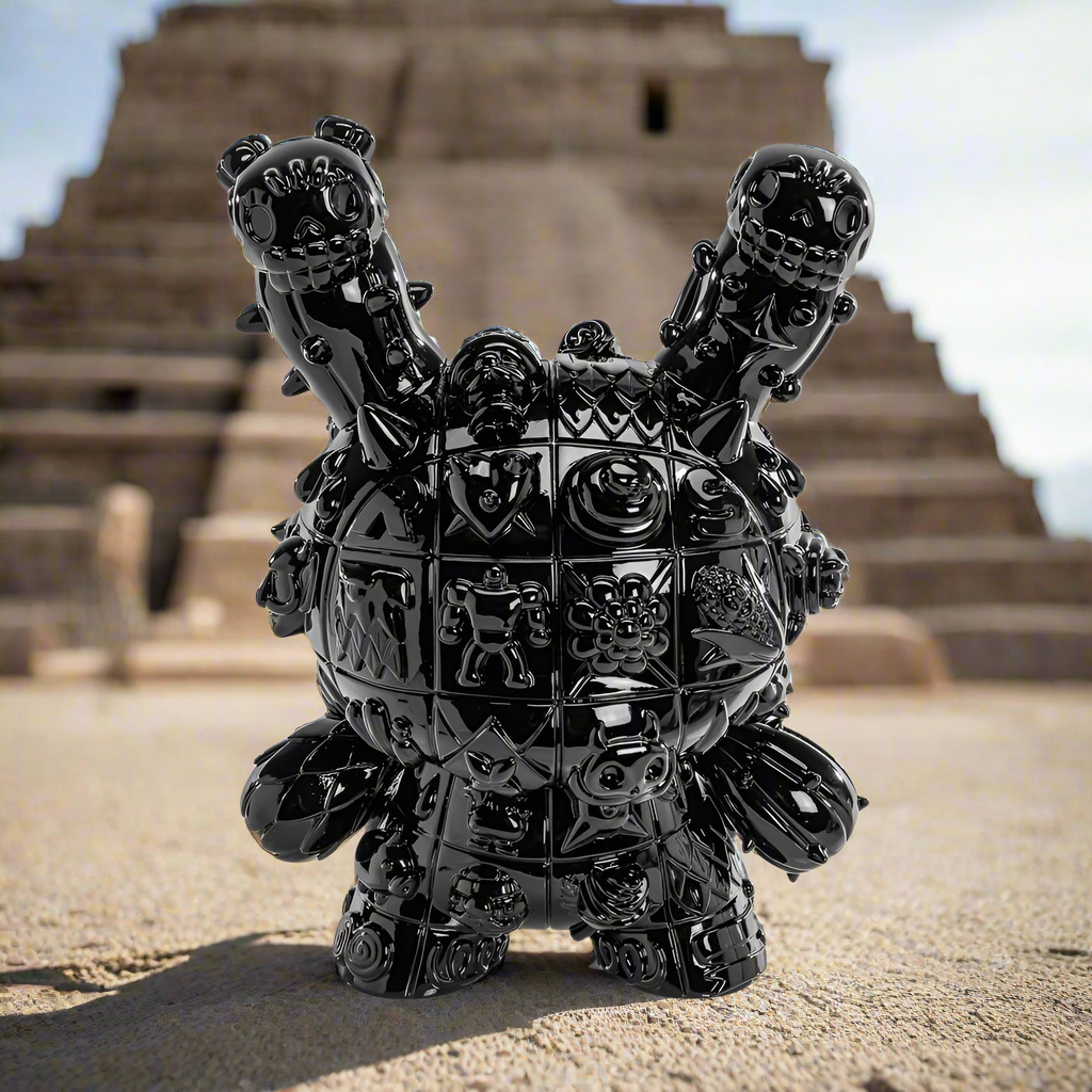 MONOLITH Dunny 8" Vinyl Art Figure by ROBOT SODA - Onyx Edition (Limited to 300)