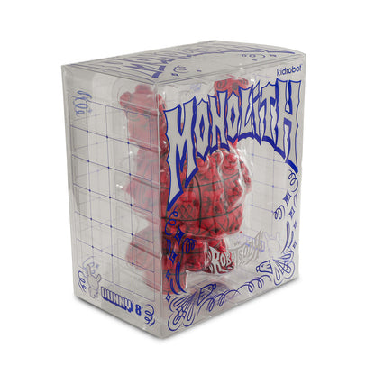 MONOLITH Dunny 8" Sculpted Vinyl Art Figure by ROBOT SODA - Sangre Edition (Limited to 150)