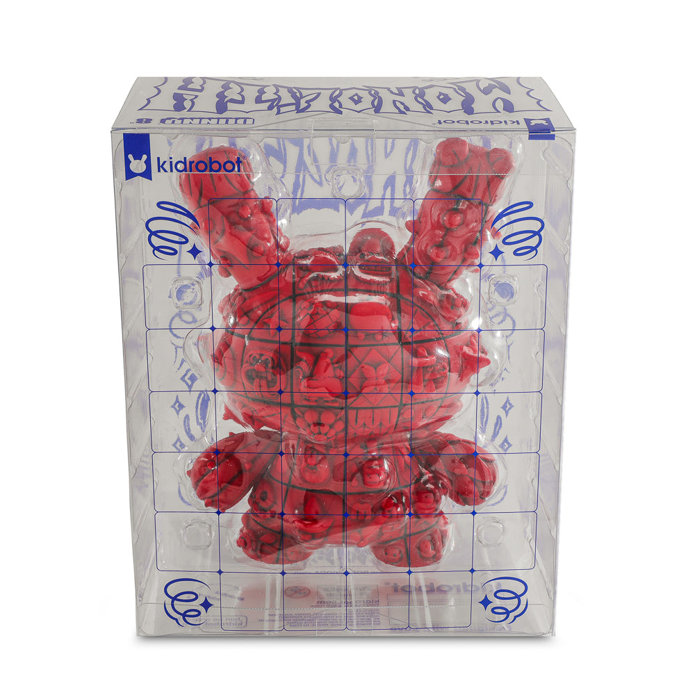 MONOLITH Dunny 8" Sculpted Vinyl Art Figure by ROBOT SODA - Sangre Edition (Limited to 150)